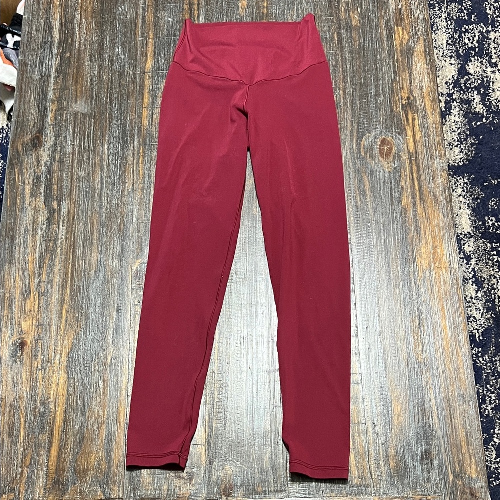 Aerie Kids Burgundy Leggings